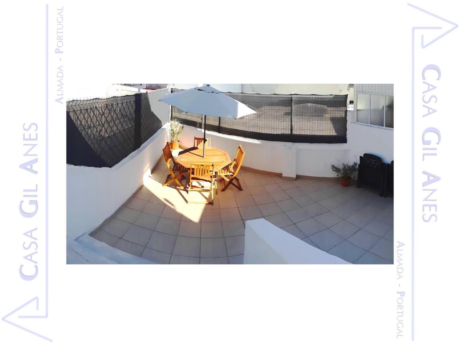 Casa Gil Anes Apartment อัลมาดา ภายนอก รูปภาพ